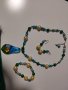 Колие ,обици,гривна и чантичка , снимка 2