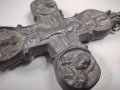 Много стар модел на античен кръст, снимка 6