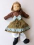 Стара колекционерска кукла тялото е парцалено главата е от  порцеланова