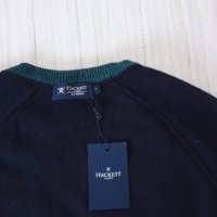 Hackett Badge Crew Merino Sweater Mens Size S НОВО! ОРИГИНАЛ! Мъжки Вълнен пуловер!, снимка 14 - Пуловери - 42949425