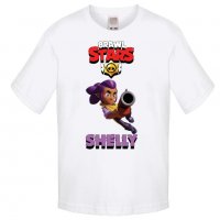 Детска тениска Shelly 3 Brawl Stars, снимка 4 - Детски тениски и потници - 32928815