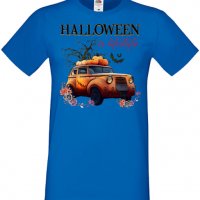 Мъжка тениска Halloween is Lifestyle,Halloween,Хелоуин,Празник,Забавление,Изненада,Обичаи,, снимка 3 - Тениски - 38135403