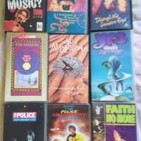 Оригинални VHS (видео) касети с концерти и музика, снимка 1 - Други музикални жанрове - 43986784
