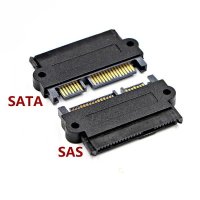 Aдаптер SAS към SATA конвертор SFF-8482 22Pin SAS Към 7+15Pin SATA, снимка 1 - Други - 43425347