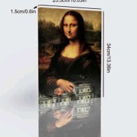 Мона Лиза картина с рамка, снимка 3 - Картини - 43838805