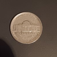 5 цента САЩ 1984 Томас Джеферсън , снимка 1 - Нумизматика и бонистика - 43556208