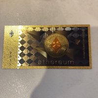 Сувенирна банкнота Ethereum 2015 г, снимка 2 - Нумизматика и бонистика - 43798847