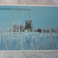 Картичка зима Presttige Kerstdagen en Gelukkig Nieuwajaar 38, снимка 1 - Колекции - 28549731