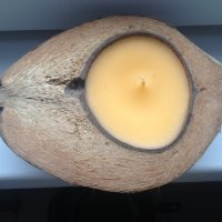 Немски естествен свещник с аромат на портокал 16 см., снимка 5 - Декорация за дома - 39406627