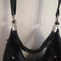 Оригинална дамска чанта Adax естествена кожа с 2 дръжки, снимка 5 - Чанти - 32225684