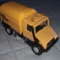 Mercedes Benz Unimog Street Cleaner Welly , снимка 6 - Колекции - 38467550