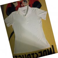 Бяла оригинална блуза Адидас климакол размер С, снимка 1 - Тениски - 32587733