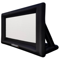 Надуваем екран за проектор Celexon INF200  Домашно кино, снимка 1 - Плейъри, домашно кино, прожектори - 44856778