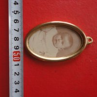 Немска позлатена бронзова рамка за снимка снимки 2, снимка 2 - Антикварни и старинни предмети - 43558806