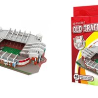 3D пъзел: Old Trafford, Manchester United - Футболен стадион на Манчестър Юнайтед (3Д пъзели), снимка 1 - Игри и пъзели - 43761174