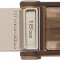 USB OTG Fash Memory 16G USB3.0 / Micro USB Kingston DTDuo и за Android Флаш Памет, снимка 8 - USB Flash памети - 22882500