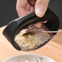 Ръчна преса за чесън от неръждаема стомана , снимка 3 - Аксесоари за кухня - 42962612