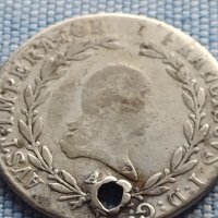 Сребърна монета 20 кройцера 1811г. Франц втори Виена Австрия 14957, снимка 4 - Нумизматика и бонистика - 42969154
