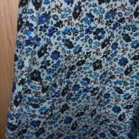 Макси флорална, памучна, асиметрична рокля, снимка 5 - Рокли - 40559637
