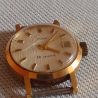Стар дамски часовник ZARIA 22 JEWELS USSR с позлатена рамка за КОЛЕКЦИЯ 43075, снимка 7 - Други ценни предмети - 43905353