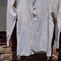 Старинна Мъжка памучна риза, снимка 3 - Антикварни и старинни предмети - 26210760