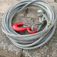 стоманено въже за теглене, снимка 3 - Аксесоари и консумативи - 38032217