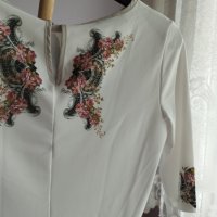 Дамска блуза с флорален мотив., снимка 5 - Други - 43087765
