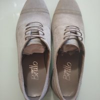 Велурени обувки  N40 - чисто нови!!!! , снимка 5 - Официални обувки - 36953625