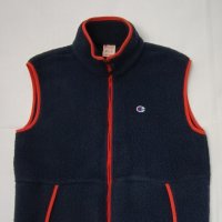 Champion Reverse Weave Fleece Vest оригинален поларен елек M спорт, снимка 2 - Спортни дрехи, екипи - 43198901