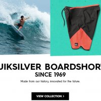 Quiksilver New Wave 20 Boardshorts бански, снимка 2 - Бански - 26435185