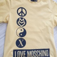 LOVE MOSCHINO Cotton Made in Italy Mens  Size L ОРИГИНАЛ! Мъжка Тениска!, снимка 12 - Тениски - 40565531