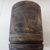 Дървена ваза 18.5 см. , снимка 2 - Други стоки за дома - 40460859