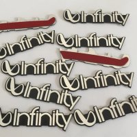 Алуминиеви емблеми за тонколони ”Infinity” - 55 мм./ 10 мм., снимка 2 - Аксесоари и консумативи - 39113003