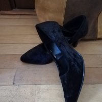 Нови обувки естеств.велур за 50лв, снимка 4 - Дамски обувки на ток - 37668648