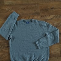 gant grey jumper - страхотен мъжки пуловер КАТО НОВ, снимка 5 - Пуловери - 34982717