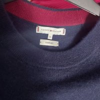 Кашмир 100% Tommy Hilfiger. Size XL Прекрасен кашмирен пуловер, снимка 1 - Пуловери - 39525281