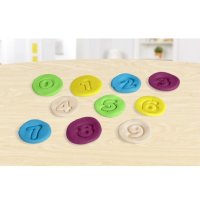 Нов Комплект Play Doh мек пластелин с числа и форми комплект 6 цвята пластелин, снимка 4 - Пластелини, моделини и пясъци - 43726278