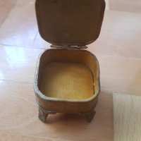 Стара френска кутийка за бижута 1900година, снимка 3 - Антикварни и старинни предмети - 32985154