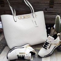 Дамска чанта Guess и спортни обувки Guess, снимка 1 - Дамски ежедневни обувки - 28047523