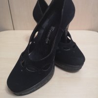 Дамски обувки на висок ток от естествена кожа , снимка 5 - Дамски елегантни обувки - 33196170