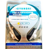 Стерео слушалки с микрофон Hyundai CIC-600 НОВИ, снимка 2 - Слушалки за компютър - 34914643