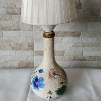 Стара нощна лампа - настолна - Антика, снимка 4 - Антикварни и старинни предмети - 32658420