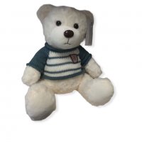 Плюшено Мече с пуловер, 33 см, снимка 3 - Плюшени играчки - 38502335
