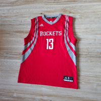 Оригинален баскетболен потник Adidas x Houston Rockets NBA x Harden, снимка 2 - Детски тениски и потници - 44855808