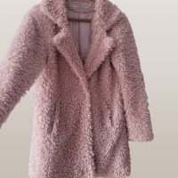 Розово палто , снимка 1 - Палта, манта - 43038250