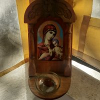 Домашен иконостас икона кръст религия, снимка 1 - Антикварни и старинни предмети - 37910821