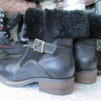 топли кафяви дамски боти, кубинки, ботуши,N- 38, Weather Rated Winter Snow Boots, естествена кожа +, снимка 17 - Дамски боти - 33415755
