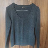 Дамски пуловер сив 7лв, снимка 2 - Блузи с дълъг ръкав и пуловери - 39390207