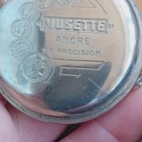 Уникален джобен Musette,WW1,военен часовник, снимка 10 - Антикварни и старинни предмети - 43925166