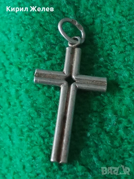 Старо сребърно кръстче 50896, снимка 1